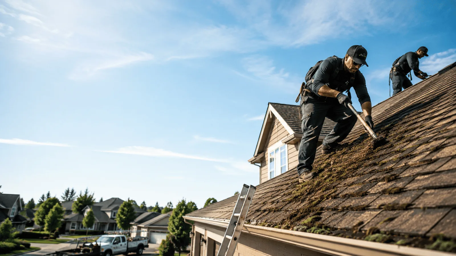 Roof Moss Removal in Wildomar, CA near me